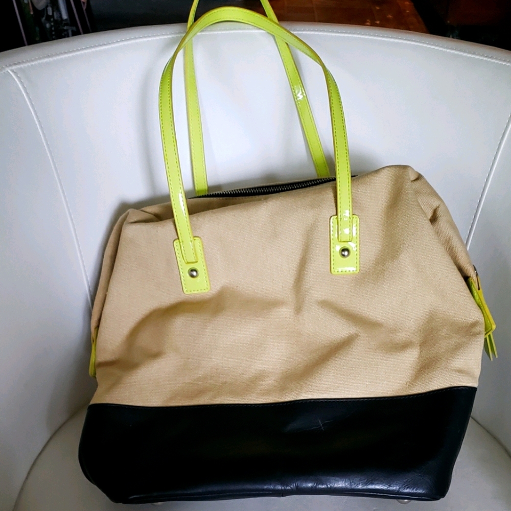 Shoemint canvas shoulder bag